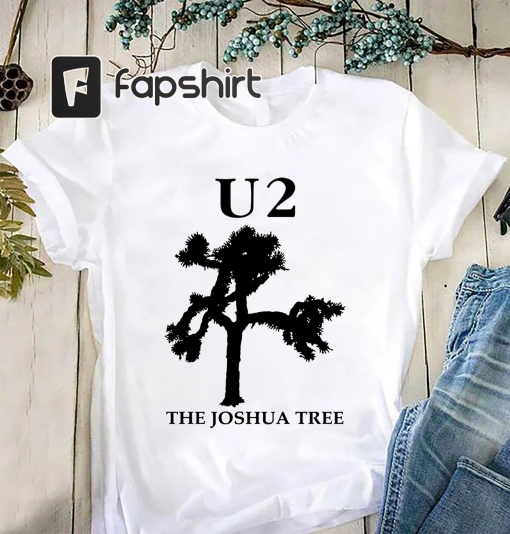 The Joshua Tree U2 Band T-Shirt, U2 Band 80s Music Shirt, U2 Band Vintage Shirt, U2 Rock Band Shirt, U2 Tour Merch, U2 Band Fan Gift Shirt