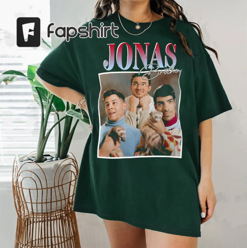 Jonas Brothers Vintage Tee, Jonas Brothers Tour Shirt, Concert 2023 Retro Unisex Gift, Jonas Retro 90’s Sweater, Jonas Brothers Graphic Tee