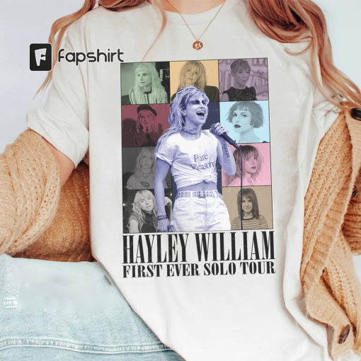 Retro Hayley William The Eras Tour Shirt, Hayley William Shirt, Hayley William Merch, Hayley William Homage Shirt – 220723E1-28