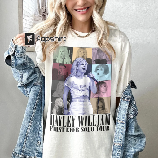 Retro Hayley William The Eras Tour Shirt, Hayley William Shirt, Hayley William Merch, Hayley William Homage Shirt – 220723E1-28