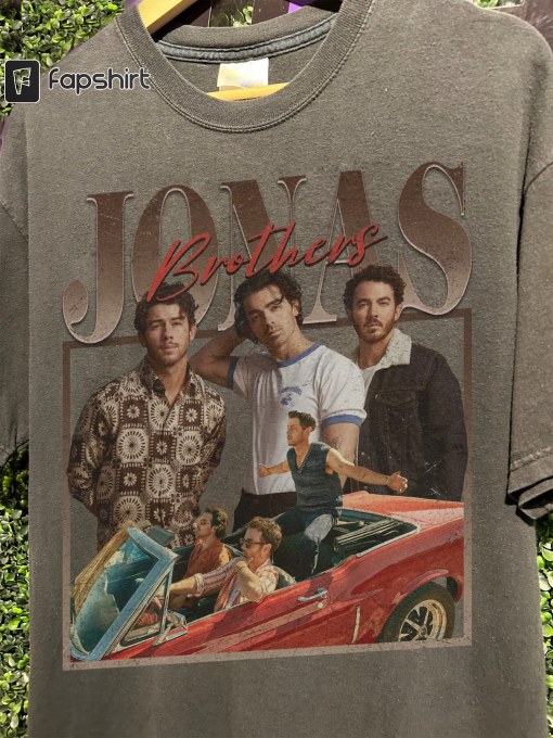 Jonas Brothers Shirt Vintage 90s, Jonas Five Albums One Night Tour Shirt, Jonas Brothers Shirt, Jonas 90’s Tee, Comfort Colors Graphic Shirt