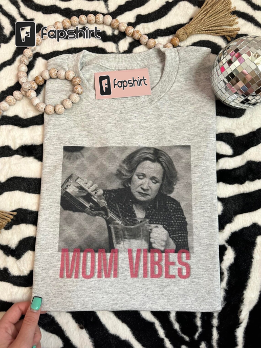 Mom Vibes Graphic Tshirt, Liquor Graphic Tshirt, Stay at home mom tshirt, mom of kids graphic tshirt, funny graphic tshirt, trending tshirt