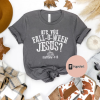 Women’s Halloween I’m Fall Ween Jesus Print Sweatshirt 2023, Jesus Shirt, Christian Shirt, Religious Fall Shirt, Halloween Pumpkin Shirt