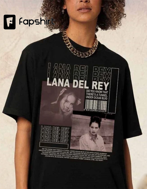 Vintage Lana Del Rey Shirt, Lana Del Rey Graphic Unisex Shirt, Lana Del Rey Album Tee, Lana Del Rey Vintage Tee, Lana Del Rey Concert Shirt