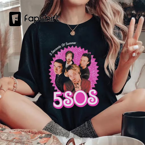 5SOS Barbie Shirt, 5 Seconds Of Summer Music Shirt, The Show 2023 Tour Tee