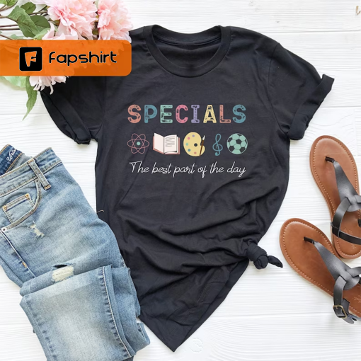 Specials Teacher T-shirt, Specials Squad Shirt, Specials Team Shirt, Specials Shirt, Best Part Of The Day Shirt, Back To School Shirt