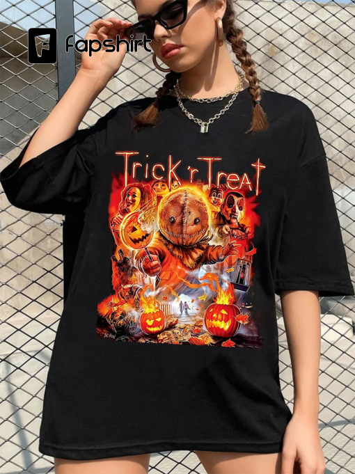 Vintage Trick R Treat Shirt, Trick R Treat Horror Movie Shirt, Trick R Treat Halloween Shirt, Halloweentown, Movie Shirt, Trick R Treat Sam