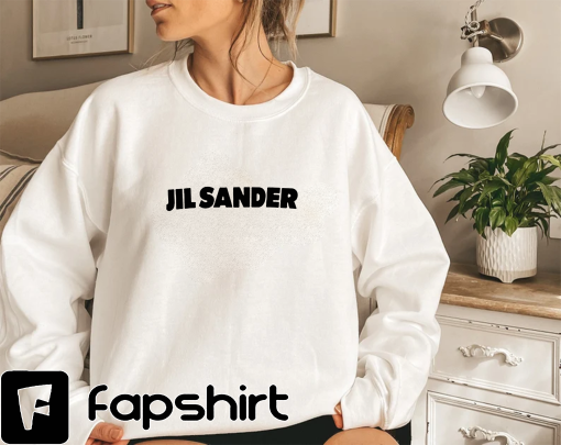 Jil Sander Logo Printed Crewneck T-Shirt, Jil Sander T Shirt, Minimalist T-Shirt, Unisex