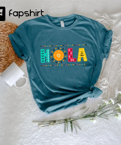 Hola Tshirt,Retro Hola Sunshine Shirt,Spanish Teacher Gift,Mexican…