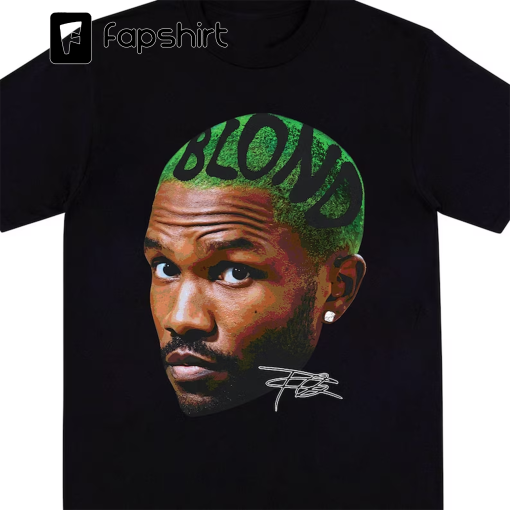 Vintage Frank Style Ocean T-Shirt, Rap Tee Concert Merch Album Cover Graphic, Blond Odd Future Jumbo Rare Vintage Shirt