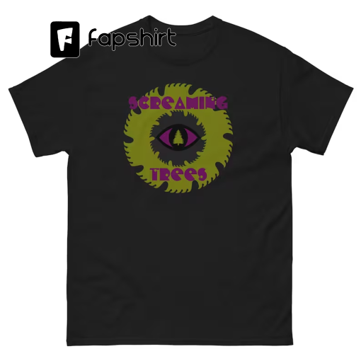 Screaming Trees-Green Buzzsaw T-Shirt