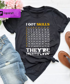 Math Teacher Shirt, Multiplying T-Shirt, Math Shirt,…