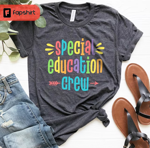 Special Education Crew Shirt, Team Sped Crew, Special Education Teacher Shirt, Back To School, Sped Teacher Shirt, Sped Teacher Gift