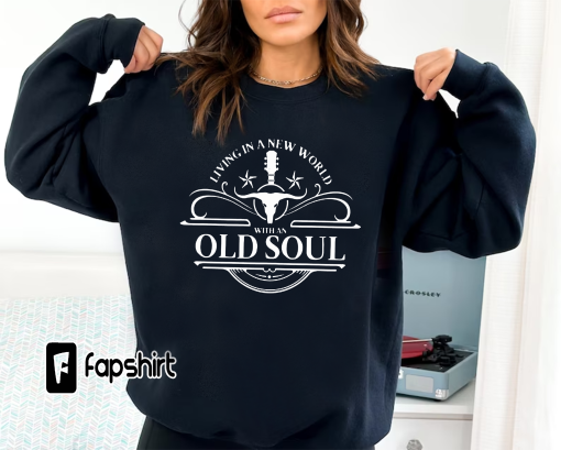 Rich Men North of Richmond Shirt | Oliver Anthony Shirt | Living in a New World with an Old Soul Shirt | Country Music Graphic Tshirt