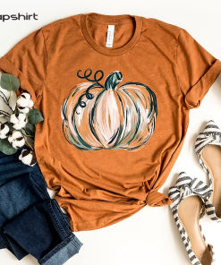 Fall Pumpkin Shirt – Cute Fall Shirt…