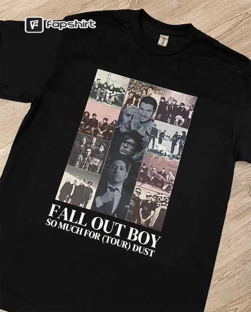 Black Fall Out Boy Taylor Swift eras tour t shirt sweatshirt