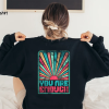 Forever Chasing Sunsets Sweatshirt or Hoodie Two Side Printed, Retro Beach Sweater, Tropical Tee, Retro Summer Sweatshirt, Aesthetic Summer