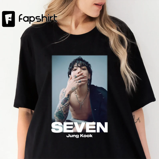 Vintage Jungkook Seven Single Shirt, Jungkook Retro Shirt, Kpop Jungkook Shirt, Bangtan Member Shirt