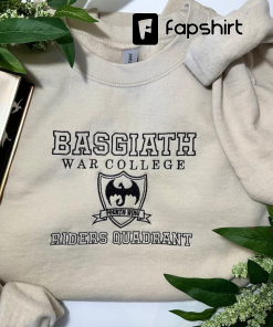 Embroidered Basgiath War College Sweatshirt | Fourth…