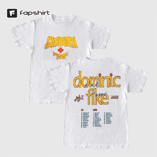 Dominic Fike Sunburn 2023 Tour Shirt, Limited Dominic Fike T-shirt – Don’t Forget About Me Tee, Dominic Fike Comic Shirt, Sunburn Tour Merch