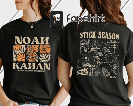 Noah Kahan Shirt, Funny Graphcis Shirt, Stick Season Album shirt, Folk Pop Music, Noah Kahan Merch, Album Tracklist