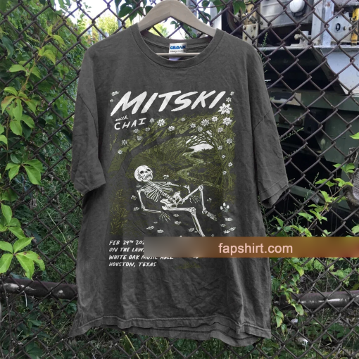 Mitski with Chai shirt, Mitsk-i Concert Shirt , Pop Mi-tski Fans Hoodie, Vintage-Unisex Rock Sweatshirt, Gift For Him Her