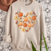 Just a Girl Who Loves Fall Sweatshirt, Womens Fall Long Sleeve, Cute Fall Shirts for Women, Fall Lover’s Shirt, Pumpkins Shirt ,Fall Shirt