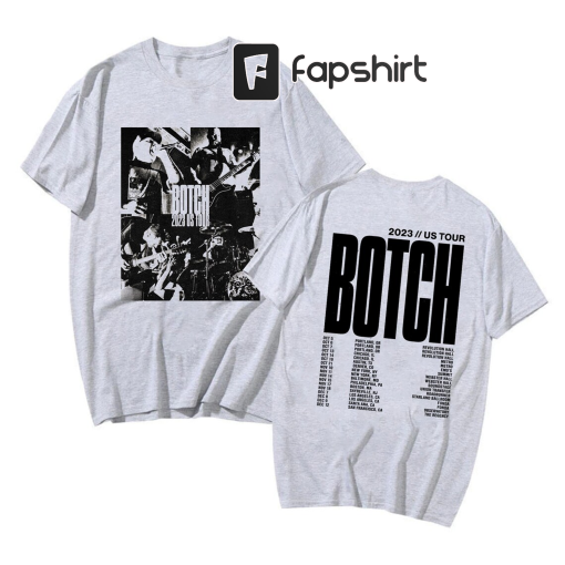 Botch 2023 US Tour Shirt, Botch Band Fan Shirt, Botch Band 2023 Concert Shirt, Botch US Concert 2023 Shirt For Fan