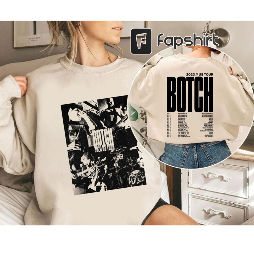 Botch 2023 US Tour Shirt, Botch Band Fan Shirt, Botch Band 2023 Concert Shirt, Botch US Concert 2023 Shirt For Fan