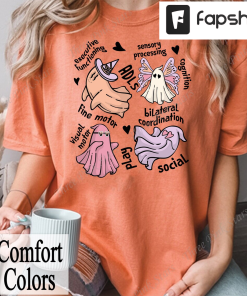 Occupational Therapy Halloween Comfort Colors Shirt, OT…