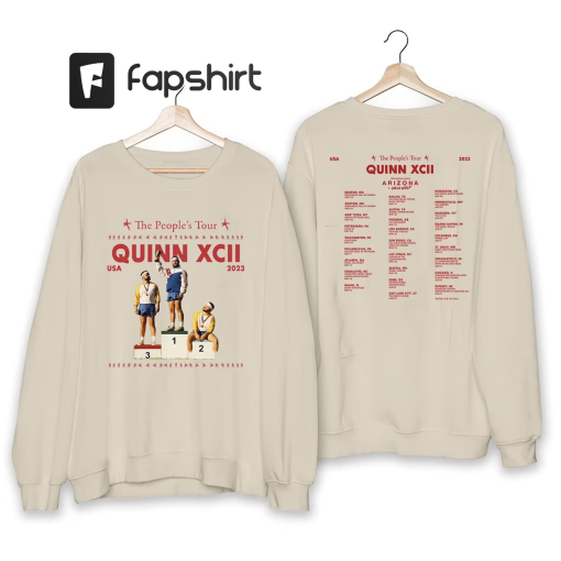 Quinn XCII Plans The People’s Tour Shirt, Quinn XCII us Tour Shirt For Fan, Quinn XCII 2023 Concert Shirt