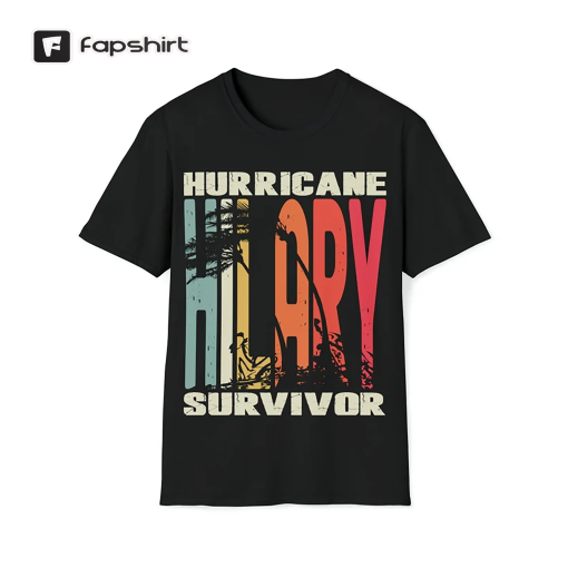 Hurricane Hilary Survivor Unisex Softstyle T-Shirt