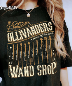 Wizard Book Shop Comfort Colors Shirt, Ollivander’s…