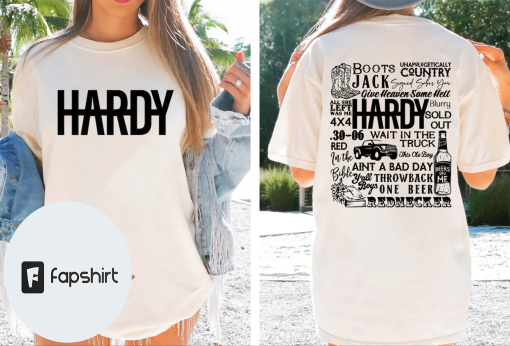 Hardy Shirt For Concert, Country Music Shirts, Western Graphics Tee, Hardy Merch, Comfort Colors T Shirt, Country Concert