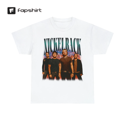 Limited Nickleback Vintage T-Shirt, Nickleback Graphic T-shirt, Retro 90’s Nickleback Fans Homage T-shirt, Gift For Women and Men