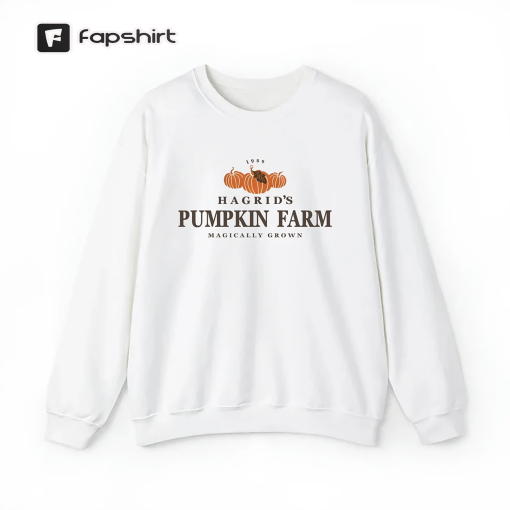 Unisex Hagrid’s Pumpkin Farm| Bookish Merch | Potterhead | Spooky Season | Fall Sweatshirt for Women