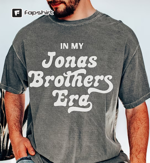 Retro In my Jonas. Brothers Era Shirt, Jonas Brother Shirt, Jonas Comfort Colors, Joe Jonas Sweatshirt