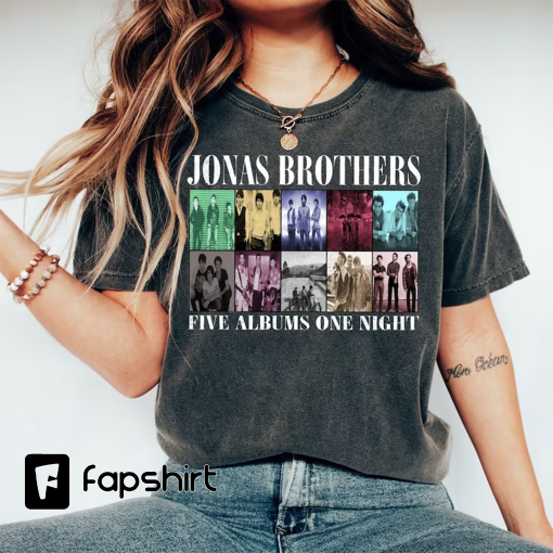 Retro Jonas Brothers The Eras Tour Shirt, Jonas Brothers Shirt, Jonas Brother Merch, Jonas Brothers Fan Tees, Joe Jonas Homage Shirt