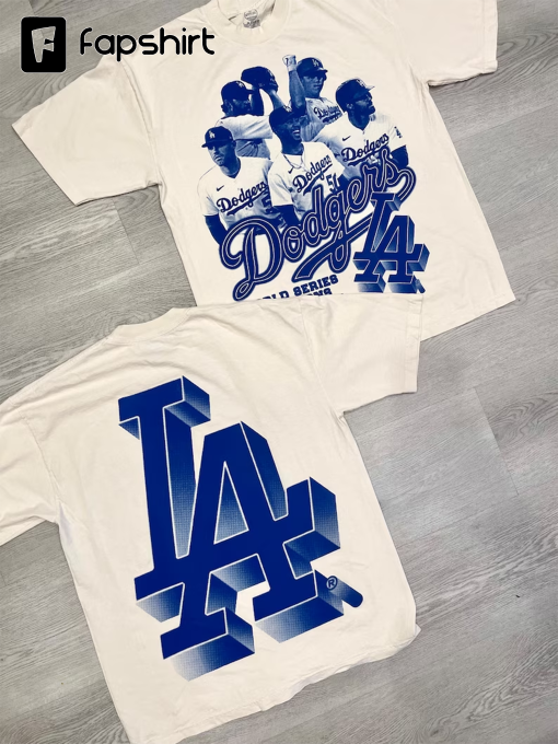 Vintage Inspired Dodgers Tee