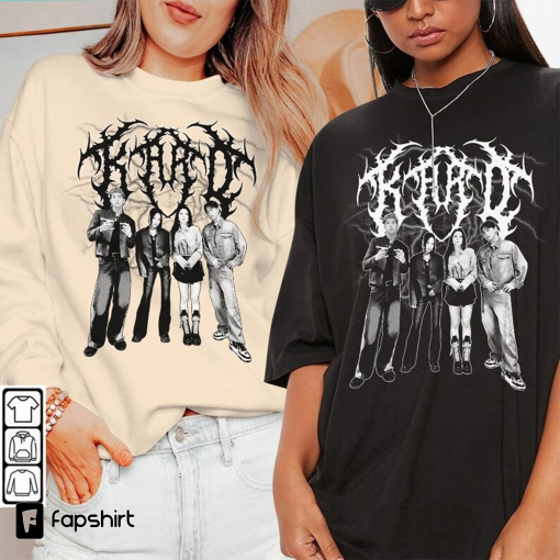 Kard Kpop Shirt, Kard ICKY Album Sweatshirt, Kard ICKY Heavy Metal Graphic Tee Music Unisex Gifts Fan Hoodie