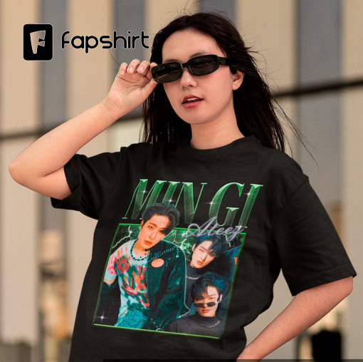 ATEEZ Mingi Retro Classic T-shirt – Kpop Bootleg Tee – Kpop Gift for her or him – Kpop Merch – Ateez Atiny Tee