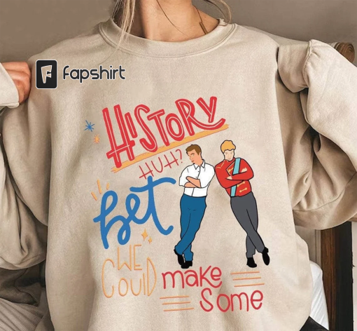 Trending History Huh Shirt, Red White and Royal Blue, Casey McQuiston, LGBTQ Tee, Alex and Henry, History Will Remember Us Shirt