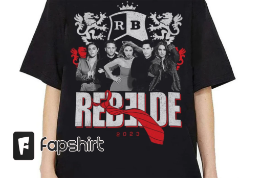 RBD Logo Tee, Rbd Fans Sweatshirt, Rebelde Fans Gift, Rebelde Red, Rbd White, Rbd Shirt, RBD Sweatshirt, RBD Touring Shirt