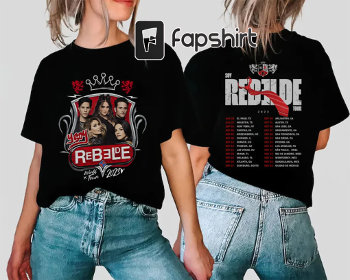 Vintage Soy Rebelde T-shirt, RBD Tour Shirt, RBD Concert Shirt, Mexican Shirt Men, Spanish Shirts, Soy Rebelde Tour, Shirts For Women