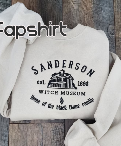 Sanderson Witch Museum Embroidered Unisex Sweatshirt or…