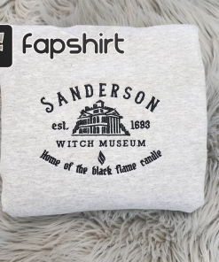 Sanderson Witch Museum Embroidered Unisex Sweatshirt or…