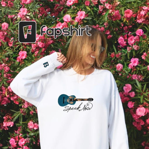 Speak now Taylor’s Version Koi Fish guitar Unisex Embroidered Sweater