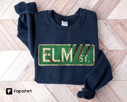 Elm Street Shirt,Halloween Sweatshirt,Vintage Horror Film Shirt,Retro Halloween Shirt,Spooky Season Shirt,Nightmare Shirt,Horror Movie Lover