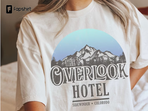 Overlook Hotel Comfort Colors Shirt, Comfort Colors, Horror TShirt, Scary Movie Shirt, Graphic Tees, The Shining, Comfort Colors Shirt