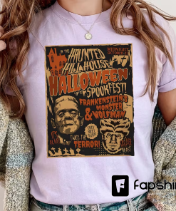 Vintage Frankensteins Monster Meets Wolfman Comfort Colors…